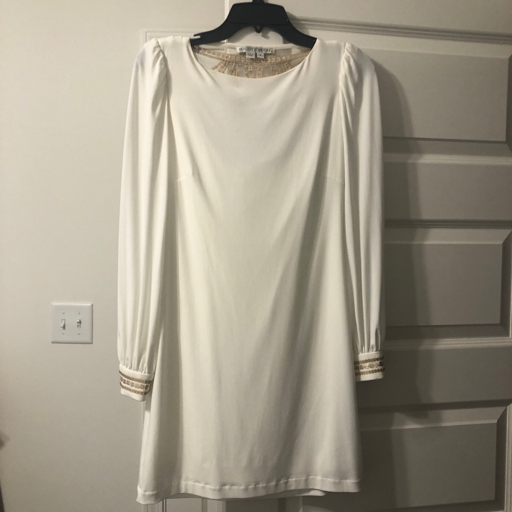 Maggy London Size 2 Long Sleeve Dress